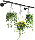 Hanging Planters Rod – Plant Hanger Indoor for Window Ceiling, Hanging Plant Shelf for Wall Planter House Plants, Plant Shelves Metal Holder Bar 47.5In (Pots, plants, chains not included) by Unknown