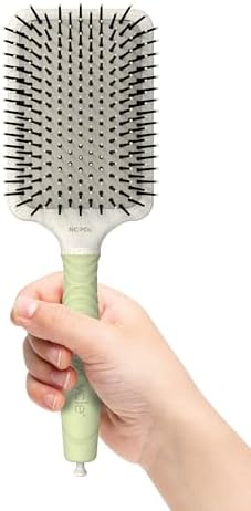 Olivia Garden NewCycle Professional Hair Brush is made from 100% recycled materials (except bristles and cushion), styles all hair types quickly and creates long lasting styles - Image 3