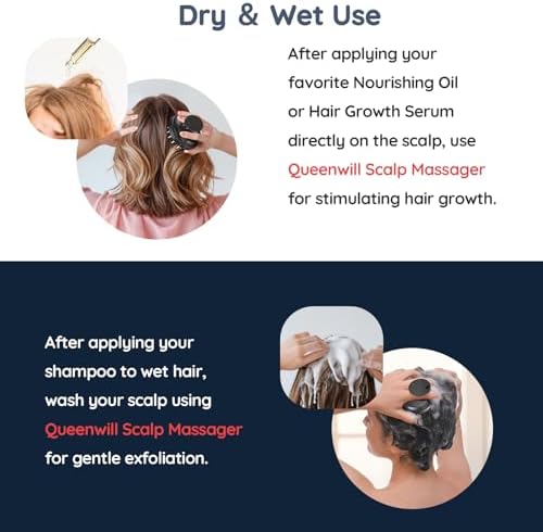 Scalp Massager Electric Hair Growth Scrubber for Dandruff Removal - Image 4