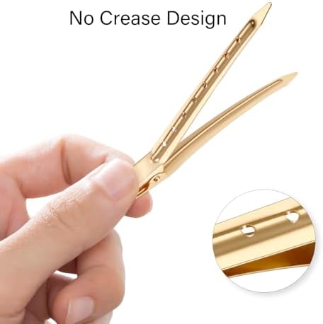 40PCS Metal Duck Bill Hair Clips for Women Alligator Curl Clips for Styling - Image 3