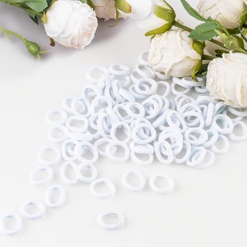TVINLIK 400 PCS Baby Hair Ties – No Damage Elastic Ponytail Holders - Image 2