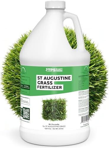 St Augustine Grass Fertilizer, Liquid Lawn Food for Thicker Growth, 1 Gal by TPSNutrients