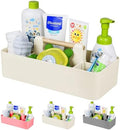 Baby Shower Caddy Plastic Nursery Portable Storage Organizer Beige by Unknown