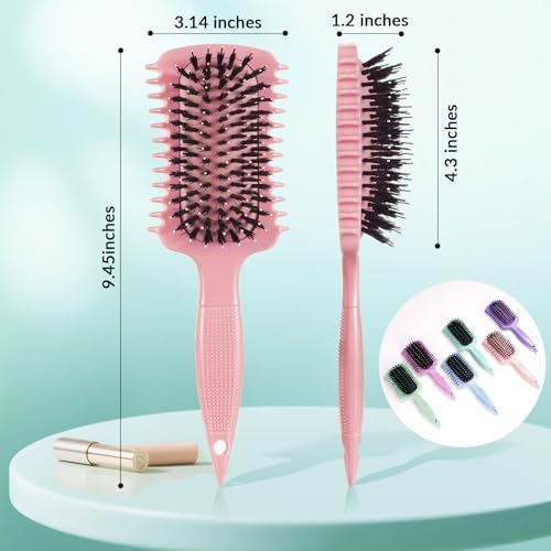 Curl Defining Brush, Curly Hair Brush Products for Effortlessly Detangling Shaping and Styling Women's Men's Curls on All Wet or Dry Hair Types, Reduces Frizz - Image 5