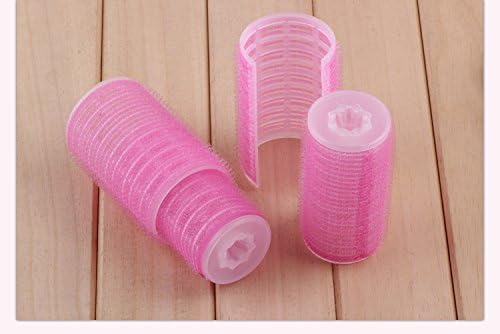 2PCS Double-Layer Bangs Hair Curlers Roller Hair Styling Tools, Pink - Image 4