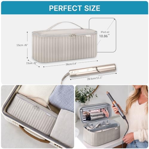 Lexeeco Hair Dryer Tools Travel Bag for Shark Flex Style Fusion Attachment - Image 2