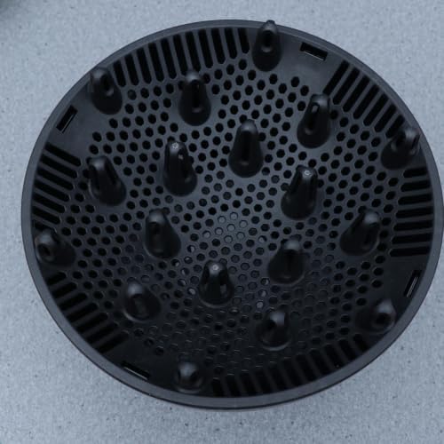 Hair Dryer Diffuser Nozzle for Curly Wavy Hair, Black Bowl - Image 6