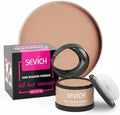 Instantly Hairline Shadow - SEVICH Hairline Powder, Quick Grey Root Concealer for Thinning Hair, Eyebrows & Beard, Windproof & Sweatproof, Light Brown by SEVICH