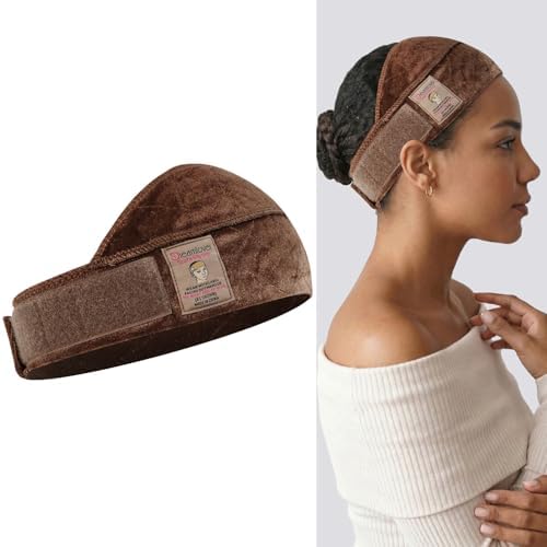 Dreamlover Wig Grip, Extended Grip Coverage Headband for Half Wig, Brown by Dreamlover