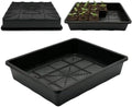 Soil Blocking Trays 15x12inch Mesh Tray 5 Pack Seed Starter Tray Mesh Bottom Trays for Soil Blocks, Seedling, Microgreen, Wheatgrass by Highqualityplantingtrays