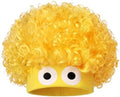 Crazy Wig Hairy Headband Hat, Curls, Yellow B by Luinabio