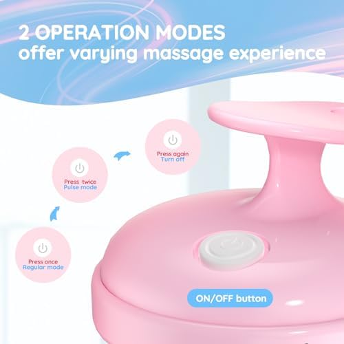 Scalp Massager Electric Hair Growth Scrubber for Dandruff Removal - Image 4