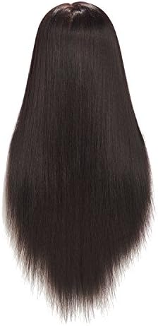 Mannequin Head 26-28" Synthetic Fiber Yaki Hair for Hairdresser - Image 5