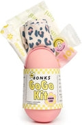 Bonks GoGo Kit - Emergency Period Kit - Portable Menstrual Pouch for Women & Teens - Essential Women's Travel Kit - Includes Tampon, Pantyliner, Underwear & More - Female Hygiene Care by BONKS