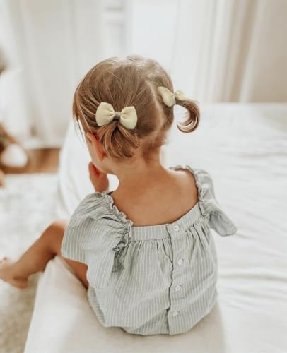 Cherssy Baby Girl Hair Ties with Flowers, 28pcs Toddler Hair Bow Ties - Image 7