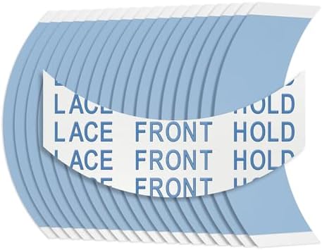 Sunshine Tape Blue Liner Lace Front Hold Wig Tape, CC Curve (72 pcs) by SunshineTapeProducts