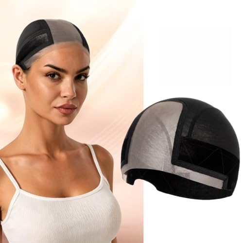 Riemann Lace Built in silicone Wig Grip Cap for Women,1 PCS (Black) by Unknown