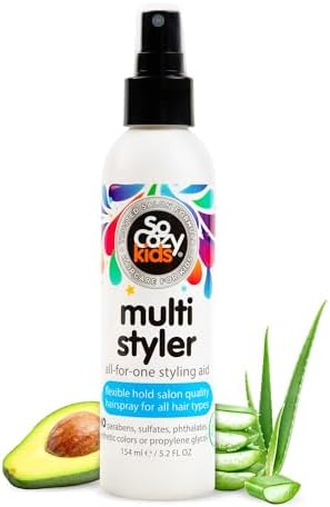 SO COZY Kids Styling Hair Spray, Multi Styler, All Hair Types, 5.2 Fl Oz by SoCozy