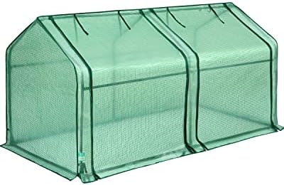 Quictent Mini Greenhouse for Indoor Outdoor, Portable Quick-Setup Tabletop by QUICTENT