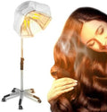 Hair Oil Heater,1800 W 110 V Free-Stand Hair Dryer with Universal Wheels,Perm Processor Stand Hair Dyeing for Hair Care,Dyeing,Oil Treatment (White 2) by Unknown