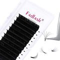 Lash Extension Supplies D Curl 0.07 17mm Self Fanning Eyelash Extensions Premium Volume Lashes Extension Supplies Easy Fan Lashes (0.07-D, 17mm) by FADLASH