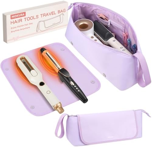 MOKURA Hair Tools Travel Bag Compatible with Shark Flexstyle (Purple) by MOKURA