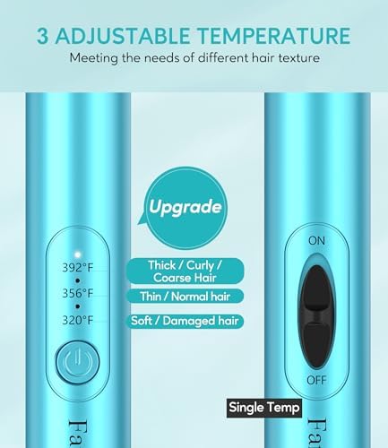 Farery Mini Thermal Brush 3/4 Inch for Short Hair-Heated Round Curling Iron - Image 5