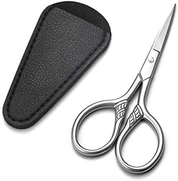Small Precision Scissors, 3.5in Beauty Grooming Kit by HITOPTY