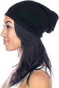 Grace Eleyae GE Women's Satin Lined Sleep Cap Slap Silky Beanie Soft Smooth & Stylish Hair Care Hat by GraceEleyaeGE
