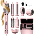 Tqcir 8 in 1 Hot Air Styler, Powerful Hair Dryer Brush with AutoWrap Curler by TqcirHairBeauty