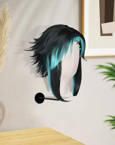 CHADWICK 21-Inch Pinnable Canvas Wig Head Wall Mount, Beige - Image 7