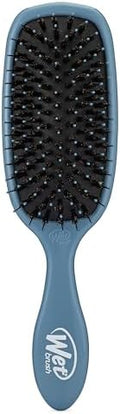 Wet Brush Shine Enhancer Hair Brush, Elemental Blue, Ultra-Soft IntelliFlex Bristles, Natural Boar Bristles for All Hair Types, For Women and Men, Wet and Dry, All Ages by WetBrush