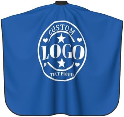 Custom Barber Cape Customized Haircut Capes Logo Text Photo Salon Hairdressing Apron for Home and Barbershop - Image 2