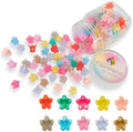 Mini Flower Hair Clips for Baby, 100 Pcs Toddler Hair Clips by FLAREANN
