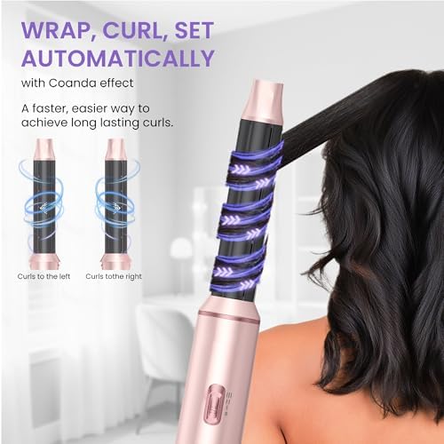 5 in 1 Hair Dryer Brush Set, Air Curler Wrap Hair Styler Blow Dryer - Image 2