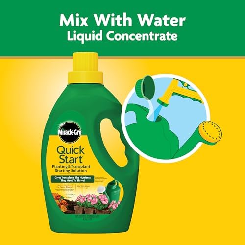 Miracle-Gro Quick Start Planting & Transplant Starting Solution, 48 fl. oz. - Image 3