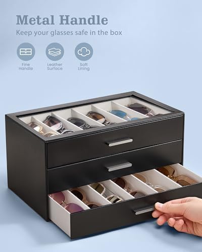 Lolalet Sunglasses Storage Box for Women - Image 3