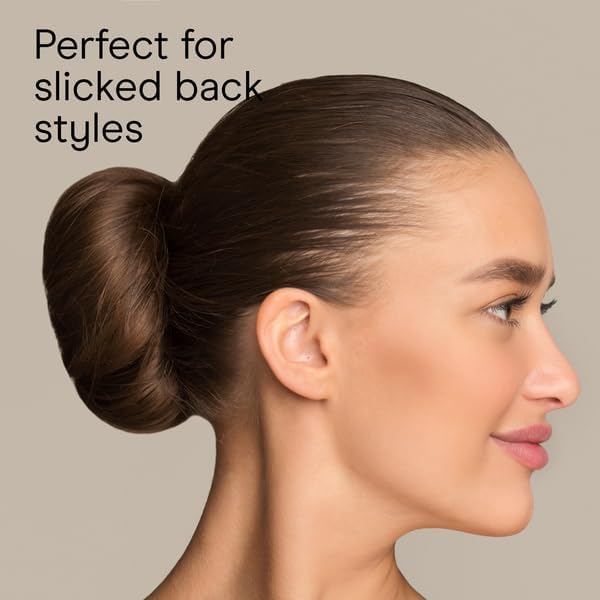 Conair Slick Back Tail Comb Set, 3-Pack with Fine Tooth Tail Comb, Edge Brush, and Smoothing Brush for Teasing, Parting, and Smoothing Sleek Hair Styles, Control Hair Flyaways - Image 6