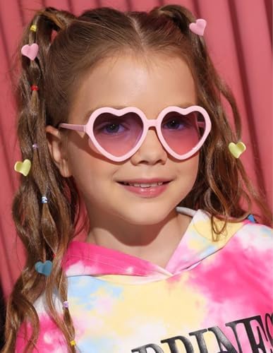 100Pcs Colorful Mini Flower Hair Clips Set, TEBIEKOY Small Hair Clips Mini Heart Hair Claw Clip Cute Jaw Clips Hair Pins Hair Barrettes Tiny Flower Hair Accessories for Women - Image 5