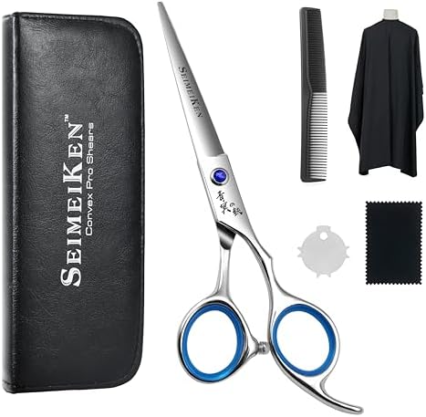 Hair Cutting Scissors, 6" Haircut Scissors by SEIMEIKEN