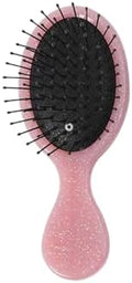 Toddler Detangler Pink Hair Brush Travel Detangling Brushes Women Valentines Day Best Gift Small For Baby Kids Pocket hairbrush Pro, for Curly Wet Dry Tangle Brus by Woplagyreat