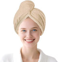 Microfiber Hair Drying Towel Wrap,Hair Turbans Towel for Wet Hair by Unknown