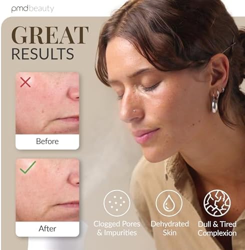 PMD SilkSteam Pro - Spa-Grade Facial Steamer with SilkSteam Technology - Rapid Start-Up - Adjustable, Directional Nozzle - Essential Oil Filters - Dewy, Hydrated Glow - Image 4