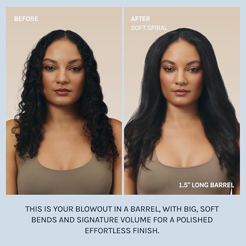 Bio Ionic Long Barrel Curling Iron, Moisture Heat Technology & NanoIonic MX - Image 4