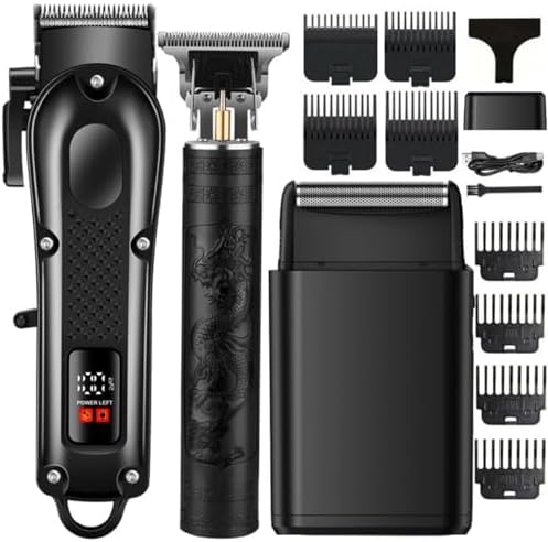 Hair Clippers for Men, Cordless Hair Cutting Kit with Trimmer Shaver by Unknown