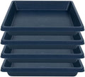 Plant Saucer 12 Inch Square 4 Pack, Plastic Plant Drip Trays, Plant Saucers for Indoors and Outdoors, Flower Pot Saucers, Saucers for Potted Plants, Planter Saucer, Plant Water Catcher Trays for Pots by Unknown