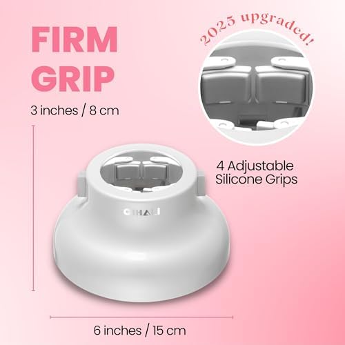 Universal Hair Diffuser “Super Sturdy” 1.7 Inch to 2.6 Inch for Natural Curly and Wavy Hair, Hair Dryer Attachment (Blue Lagoon) - Image 2