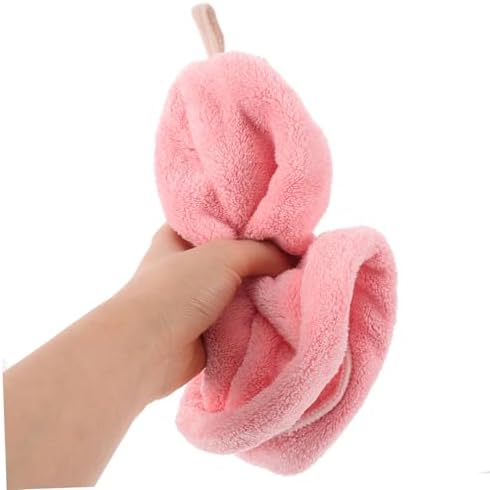 Abaodam Soft Coral Fleece Hair Drying Bonnet for Travel and Sauna - Image 4