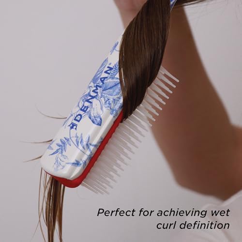 Denman D3 Original Curl Definer & Styler, Curly Hair Brush for Women & Men – 7 Row Detangling & Curl Defining Brush for Smooth Defined Curls - a precision Styling Brush for straight hair - Image 7