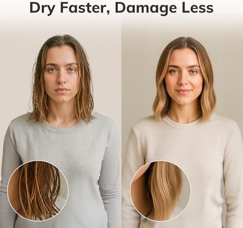 Sndyi Small Round Brush for Blow Out, Nano Thermal Ceramic Ionic Round Hair Brush with Boar Bristles, Boost Shine & Volume, For Short Hair with Quick Blow Drying & Salon Styling -2 Inch, Barrel 1 Inch - Image 6